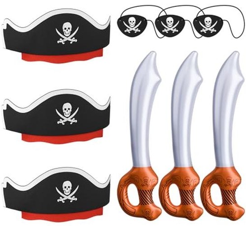 Pcs pirates hats with - hats,