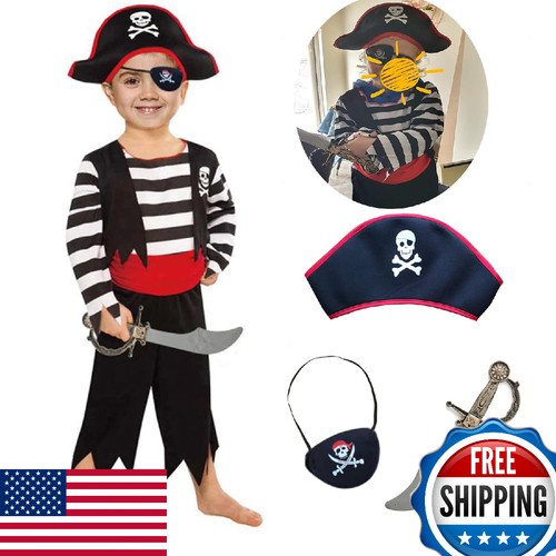 Spunicos kids pirate - kids, costume