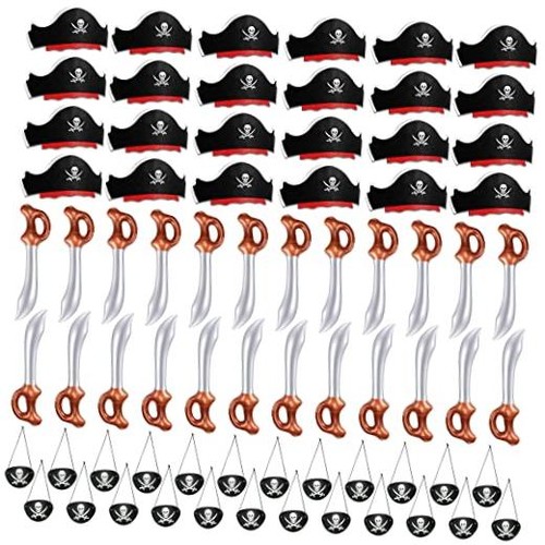 Pcs pirate party set - 72, set-