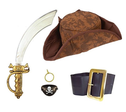 Caribbean pirate costume set - pirate,