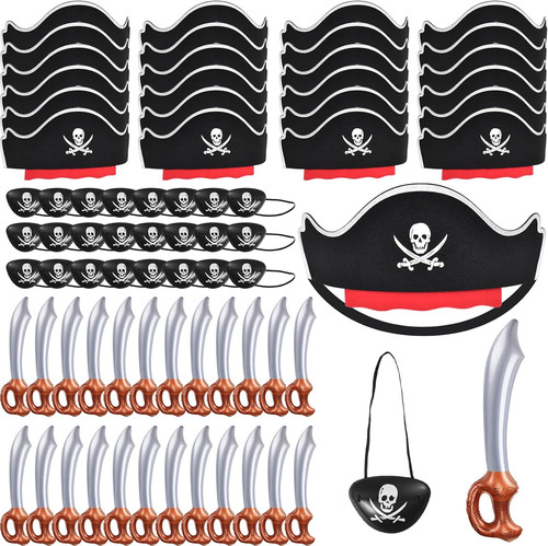 72pcs pirate accessories for - pirate,